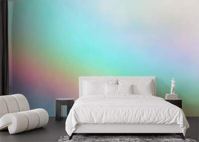 abstract holographic neon background Wall mural