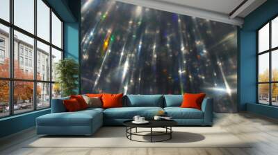 abstract image of lens flare. light leaks Wall mural