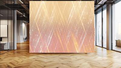 glitter vintage lights background. abstract gold background . de Wall mural