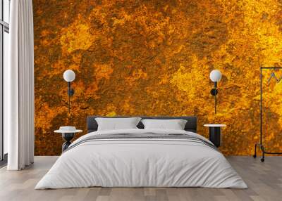 gold grunge texture. Wall mural