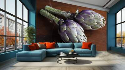 artichoke classic still life Wall mural