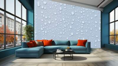 light water droplets Wall mural