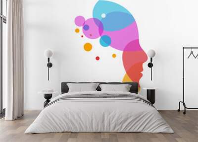 Creativity, ideas, inspiration icon Wall mural