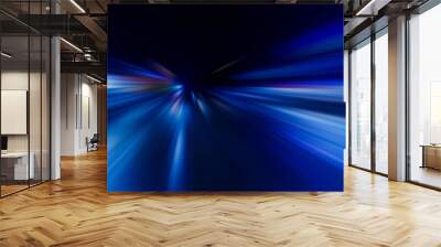 abstract blue background Wall mural