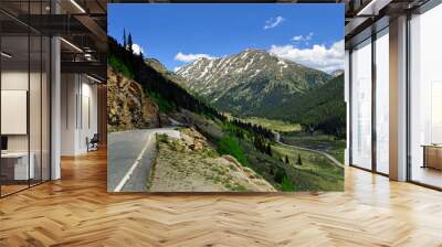 Road in the rocky mountain national Park, Colorado  Wall mural