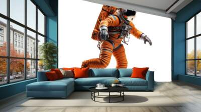 astronaut in a space suit png Wall mural