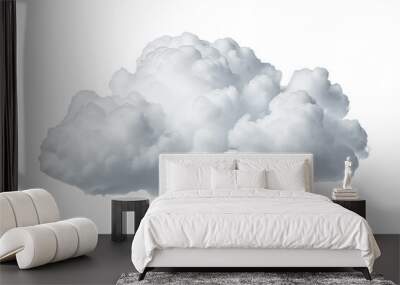 cloud isolated Wall mural