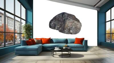 Rock boulder, png stock photo file cut out and isolated on a transparent background Wall mural