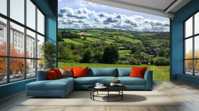 Exmoor landscape , Somerset, UK Wall mural