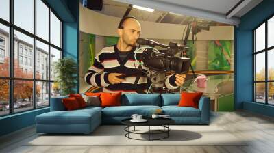 cameraman Wall mural