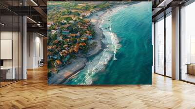 view of the coast of Mexico Wall mural