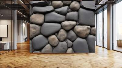 Texture stone background. A graphic resource or blank for a designer. Mockup for design Wall mural