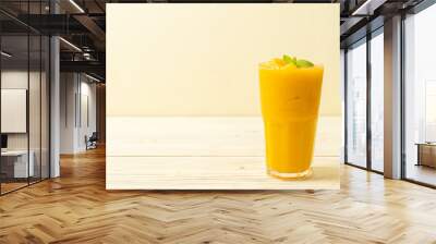 fresh mango smoothies Wall mural