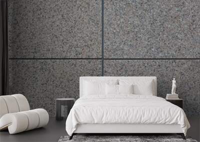 grey granite texture for background Wall mural