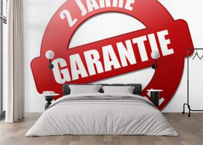 2 jahre garantie Wall mural