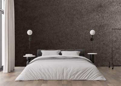 Black metal plate texture and background Wall mural