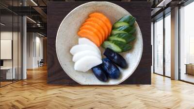 japanese vegetable pickle Wall mural