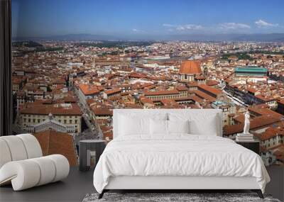 vistas de Florencia Wall mural