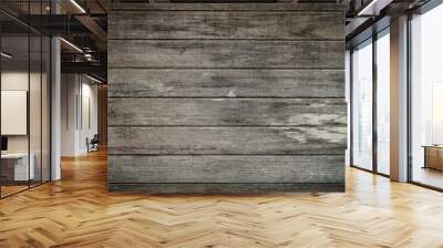 old wood texture and background with space Wall mural