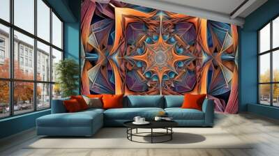 Dynamic Dimensions Background Wallpaper  Wall mural