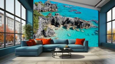 Tropical Islands of Bermuda Wall mural