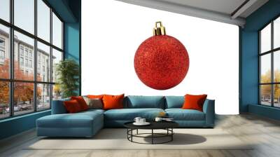 Christmas ball decoration cutout, Png file. Wall mural