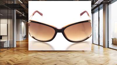 Cool sunglasses isolated on white background. Wall mural