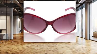 Cool sunglasses isolated on white background. Wall mural