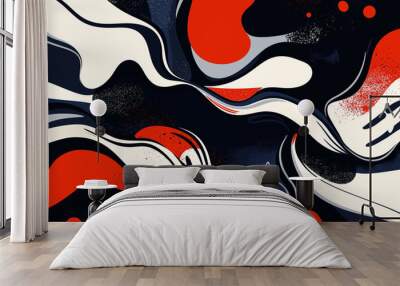 Modern abstract vector background Wall mural