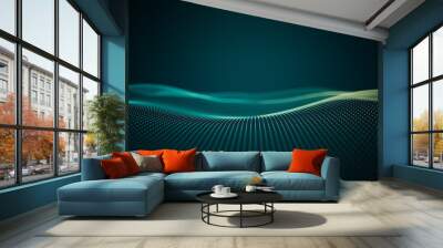 Abstract technology background Wall mural