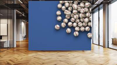 Baseball banner Wall mural