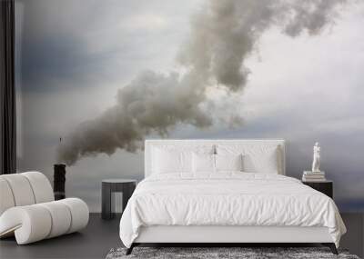 Dyrty smoke Wall mural