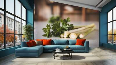 water celery  Wall mural