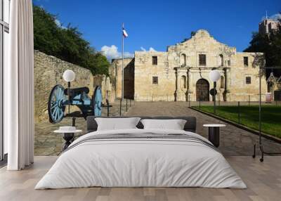 The Alamo in San Antonio, Texas Wall mural