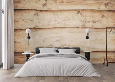 Old wood texture background Wall mural