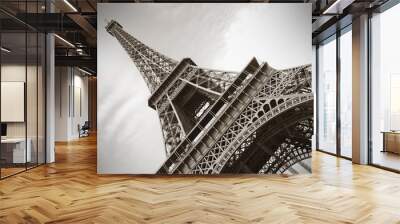 the eiffel tower, paris Wall mural