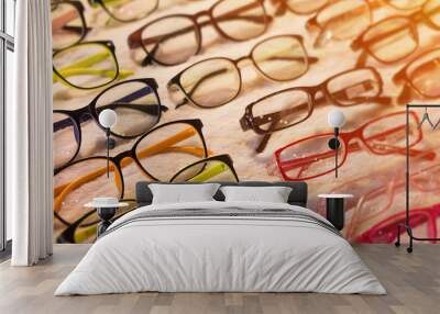 sunglasses shop with fresh discounts on teenager contemporary lenses and promotions this month. onli Wall mural