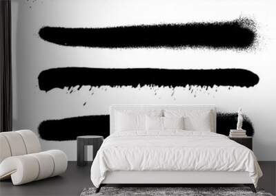 vector spray paint splatter texture. Wall mural