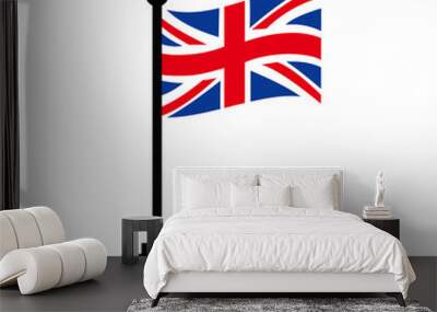 United Kingdom flags icon vector design symbol Wall mural