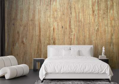 Pattern on the brown board. Background and Texture. Wall mural