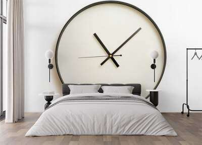 Classic design wall clock Wall mural