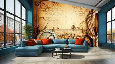 adventure stories background Wall mural