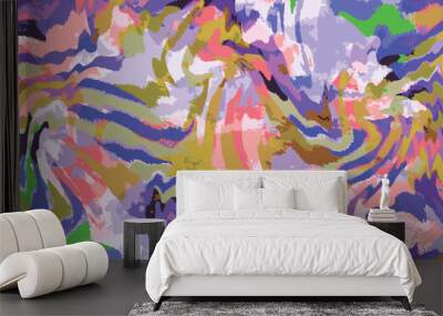 abstract animal skin pattern vector	
 Wall mural