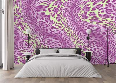 abstract animal skin pattern vector Wall mural