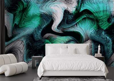 abstract geometric pattern vector Wall mural