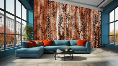 abstract leopard print  Wall mural