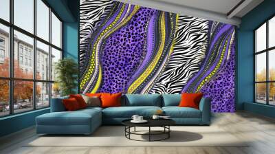 animal print Wall mural