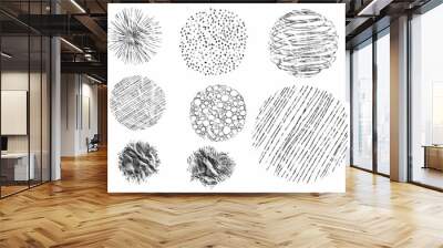 isolated brush stroke for photoshop Wall mural