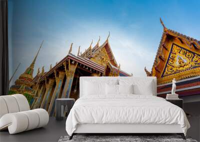 Bangkok, Thailand. Emerald Buddha temple 	 Wall mural