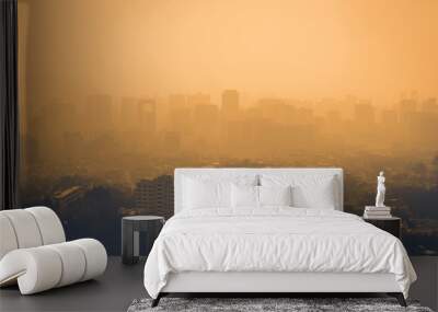 City fine dust Wall mural